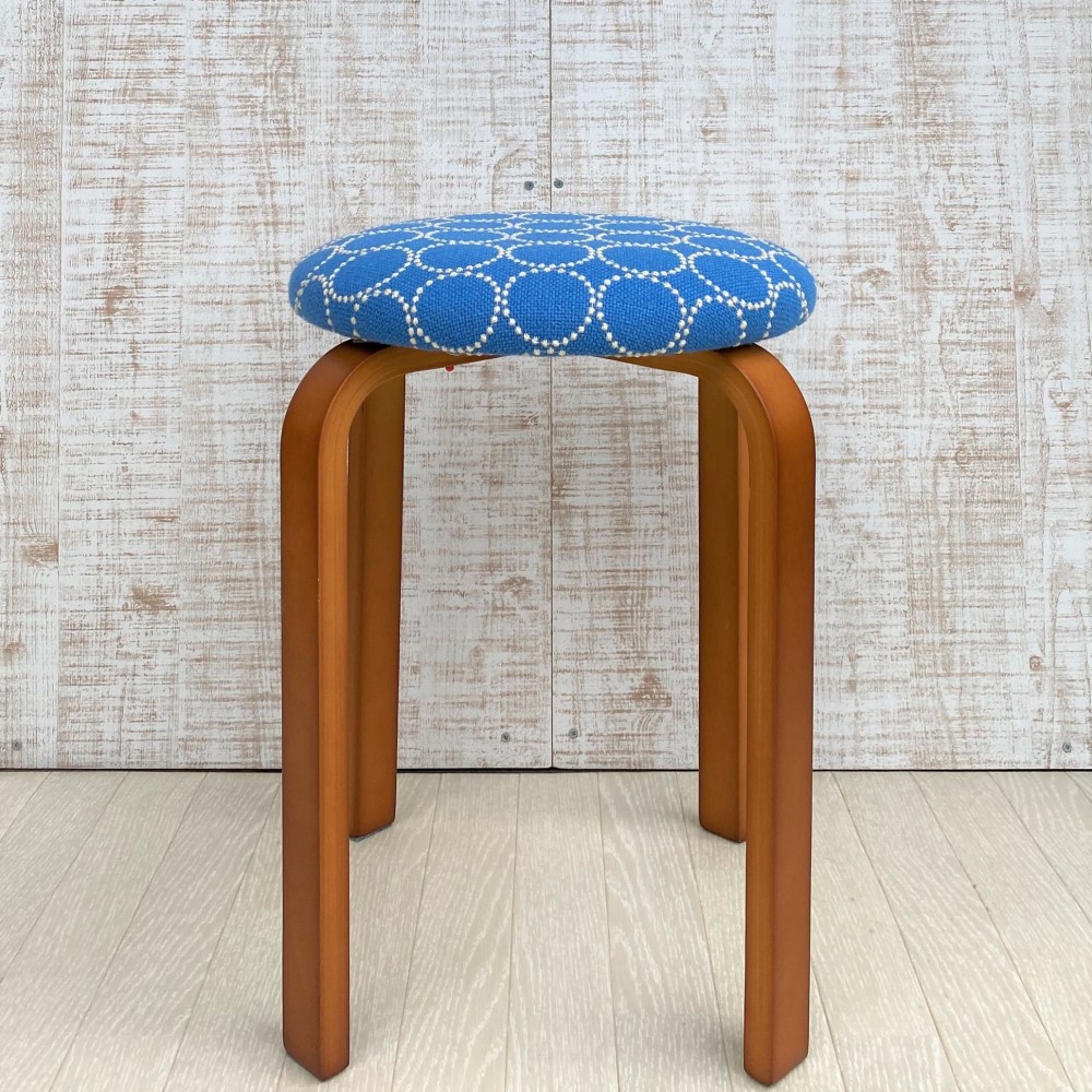 【美品】kvadrat 皆川明 タンバリン スツール スツール 皆川明×Kvadrat タンバリンスツール黄色/ナチュラルフレーム