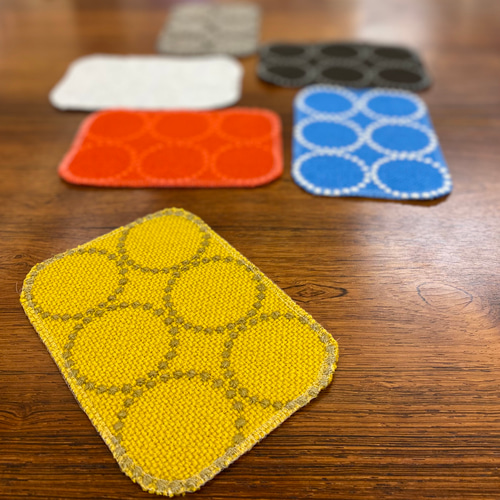 皆川明×kvadrat タンバリンコースター6 送料無料 その他インテリア雑貨