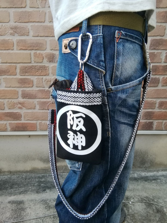 なにわ袋　　全１２色　好きな文字プリント出来ます！　 2枚目の画像