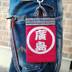 なにわ袋　　全１２色　好きな文字プリント出来ます！　 3枚目の画像