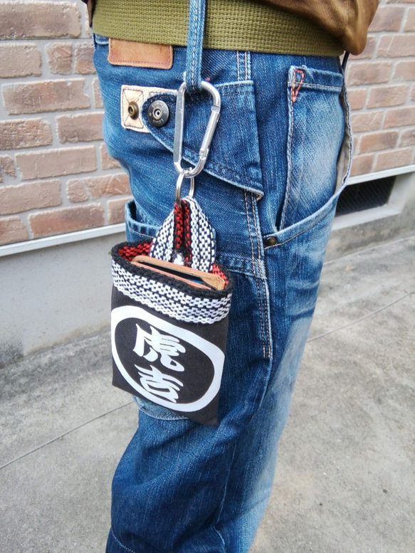 なにわ袋　　全１２色　好きな文字プリント出来ます！　 4枚目の画像