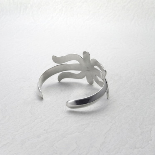 Navajo Sandcast style 925 silver Spider Bangle バングル・リスト 
