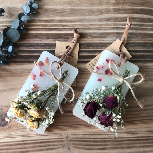 アロマワックスサシェ ローズ スワッグ キャンドル・キャンドル  