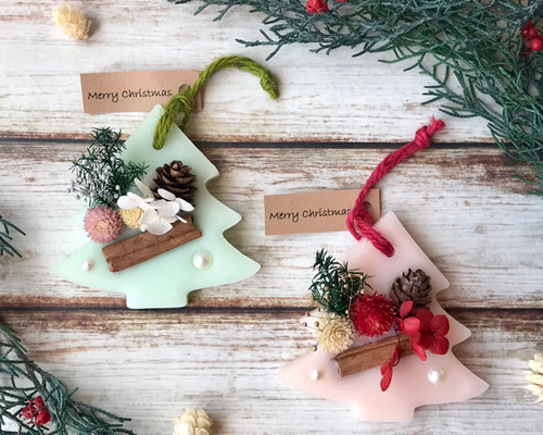 アロマワックスサシェ 夢見る クリスマスツリー ☆プチギフトにも