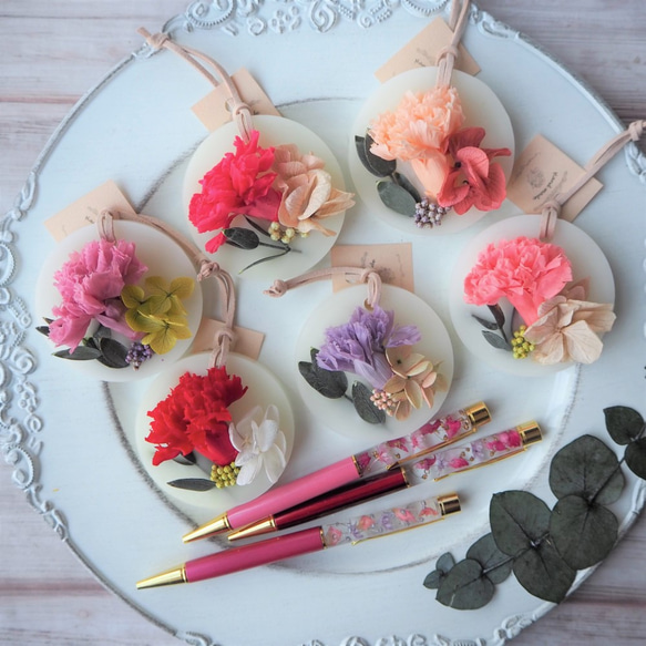 アロマワックスサシェ＆ハーバリウムボールペンセット❁⃘*.゜見本 アロマワックスサシェ＆ハーバリウムボールペンセット❁⃘*.゜No.59