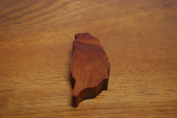 【自然木】 原木 荔枝木 便條紙磁鐵便利夾 第2張的照片