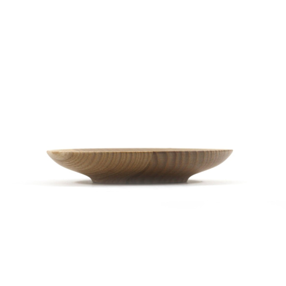 木製杯墊Φ12.5 x H2〞 湯碗墊 點心盤 小盤 白臘木 櫸木 快速出貨 第3張的照片