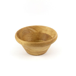 木製凹底沙拉碗II Φ12.7 x H6〞 木碗 湯碗 餐碗 凹底碗 橡膠木 快速出貨 第1張的照片