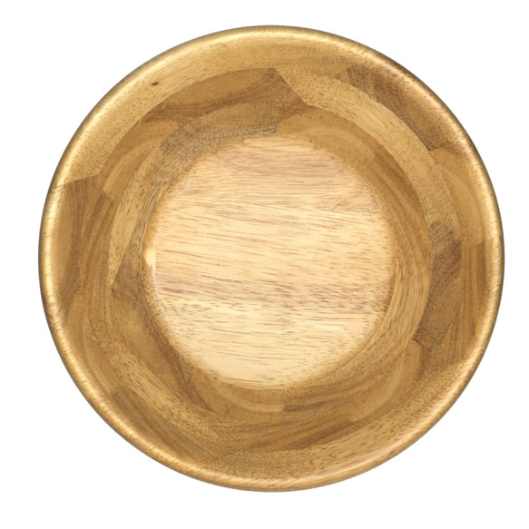 木製凹底沙拉碗II Φ22.7 x H8〞 木碗 湯碗 餐碗 凹底碗 橡膠木 快速出貨 第2張的照片