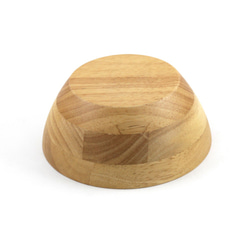 木製沙拉碗III Φ14 x H5.7〞(原木色) 木碗 湯碗 餐碗 平底碗 日式 橡膠木 快速出貨 第4張的照片