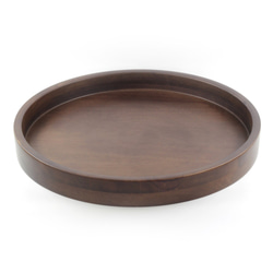 CiaoWood〞木製圓形托盤〡木托盤〡木盤〡橡膠木 第3張的照片