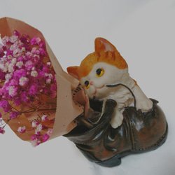 ブーツ猫から ミニ花束プレゼント限定 2枚目の画像