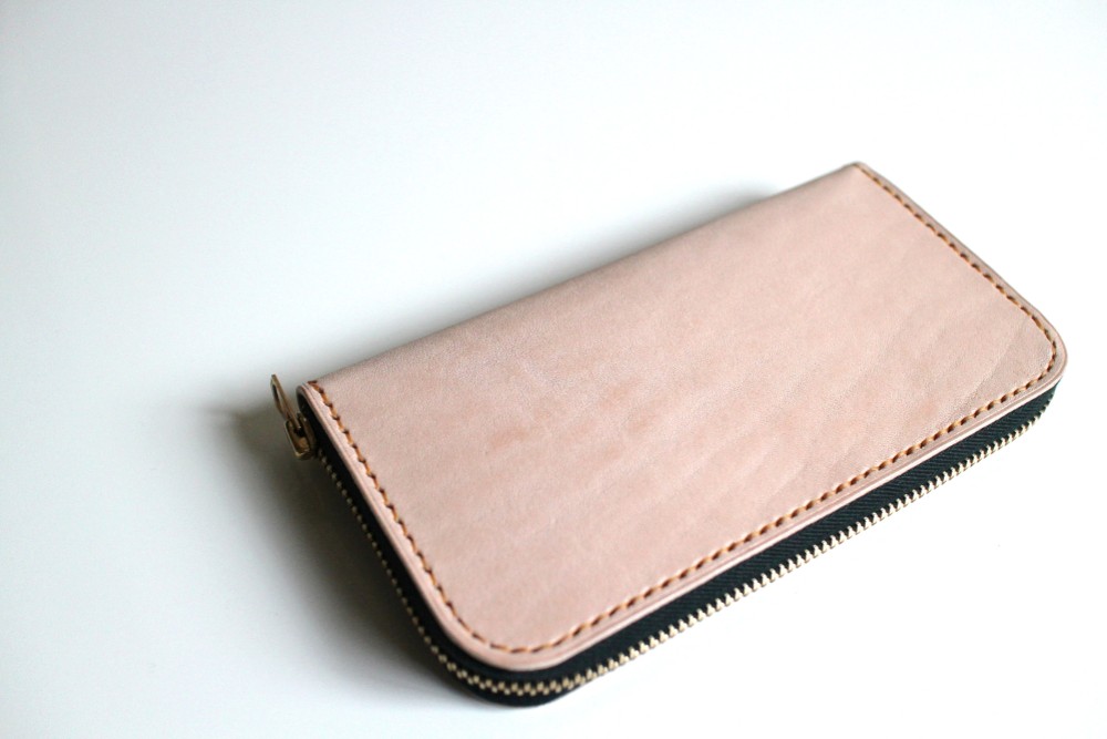 【受注生産品】ラウンドウォレット ～栃木ヌメ～