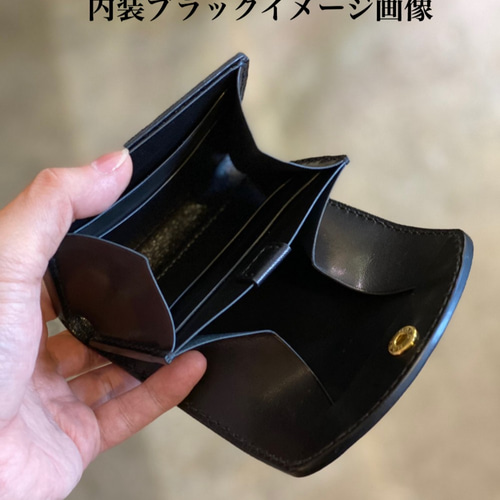 受注生産品】ミニギャルソンウォレット ～栃木ヌメ～ その他ミニ財布