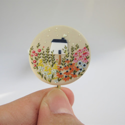 再販【幸せを運ぶ】四葉のクローバーとミモザのレジンヘアゴム＊選べる