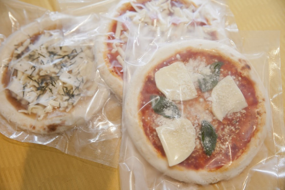 【　お試しセット　】ラカーメラ定番　３種　　冷凍ピザ　 5枚目の画像