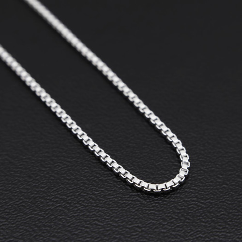 極細1mmベネチアンチェーン】ネックレス チェーン シルバー925