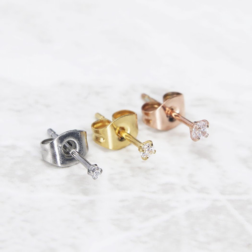 Shashi ピアス シャシ スタッド キュービックジルコニア SHASHI 【並行輸入品】SHASHI レディース Babe スタッドピアス
