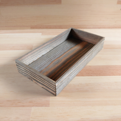 レトロ風な小物入れ、木製、天然木 フリーボックス・小物入れ level18