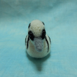 羊毛フェルト野鳥　ミコアイサ 2枚目の画像
