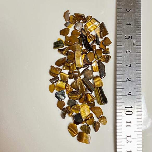AAA艶々✨タイガーアイ★さざれ石 30g オルゴナイト　天然石　 2枚目の画像