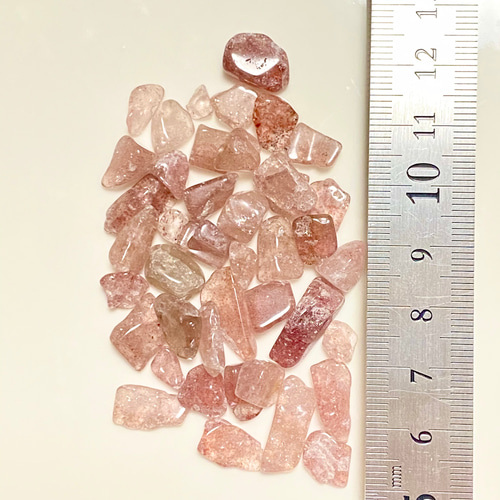 ピンクエピドートシスト 穴なしさざれ石 30g オルゴナイト ハー