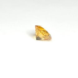 ルース　シトリン　最高品質　SA 0.35ct ラウンドカット 1粒 3枚目の画像