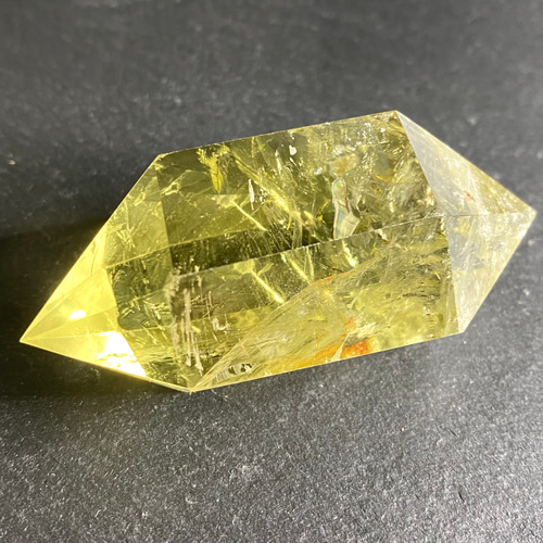 最高品質 SA 超希少 非加熱 天然シトリン 両剣 ダブルポイント その他