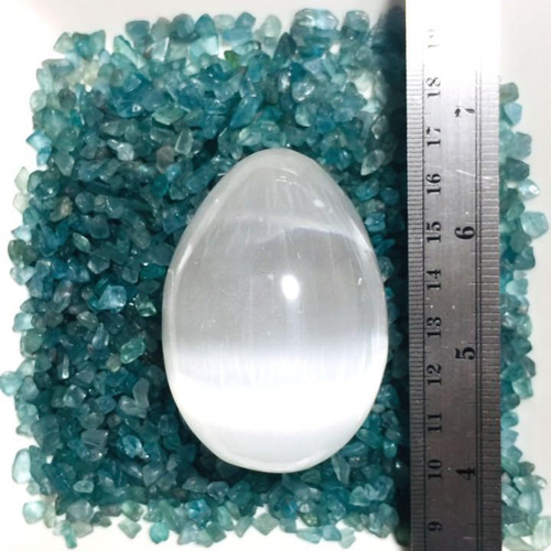 聖母マリアの石 ☆月の結晶 セレナイトエッグ☆天然石 その他