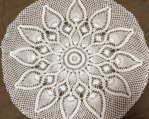 ハンドメイド レース編みドイリー No.6 その他インテリア雑貨 じゃむ