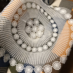 ハンドメイド レース編みドイリー No.16 その他インテリア雑貨