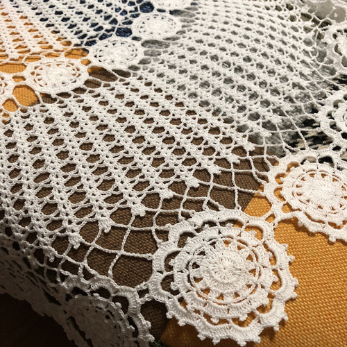 ハンドメイド レース編みドイリー No.29 ハンドメイド レース編みドイリー No.29 その他インテリア雑貨 じゃむ