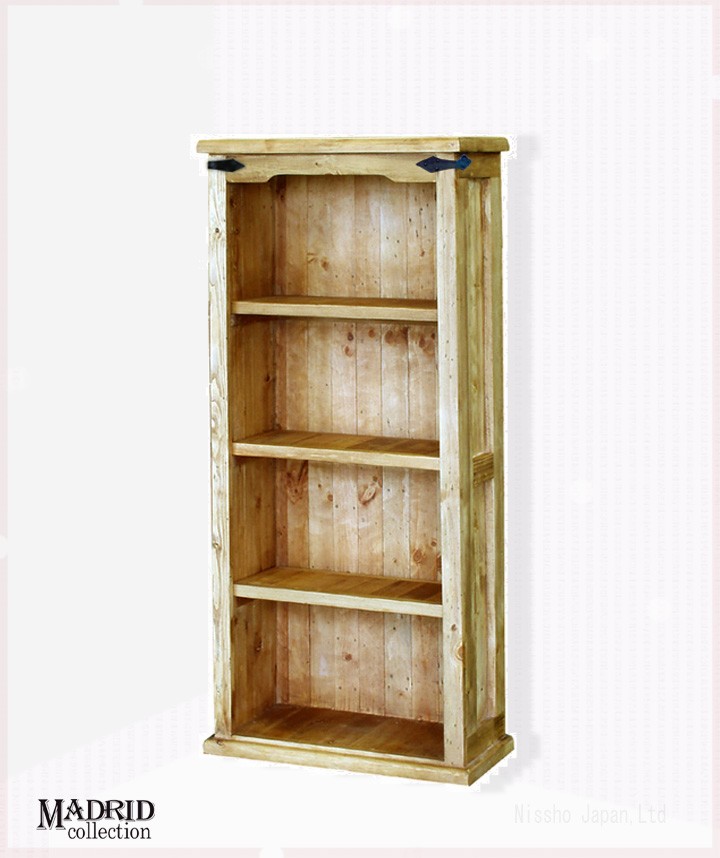 国内製ハンドメイド家具【送料無料(一部地域除く)】ブックシェルフ　木製本棚