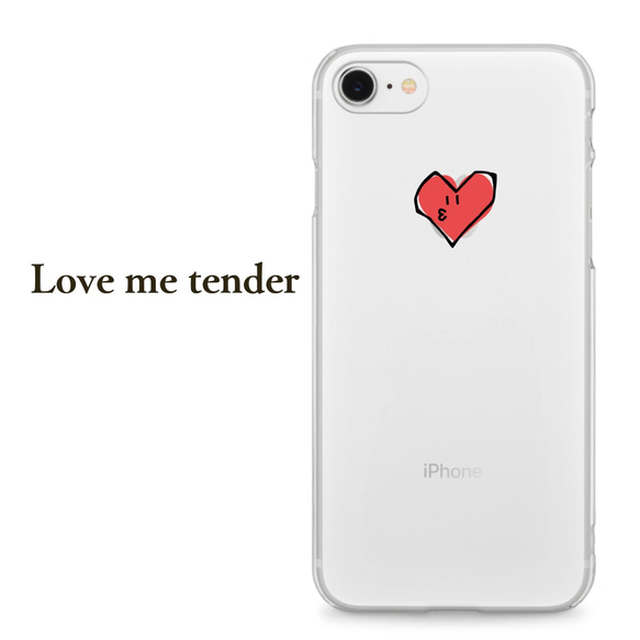 Love me tender【iphone5/5S/SE/6/6S/7/8/X/XS/XSmax/XR】 1枚目の画像