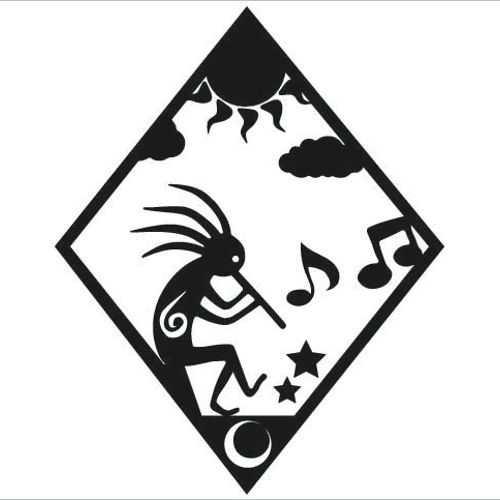 ココペリ カッティングシート ステッカー 幸運のお守り ネイティブ