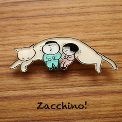 Brooch「猫まくら」 1枚目の画像