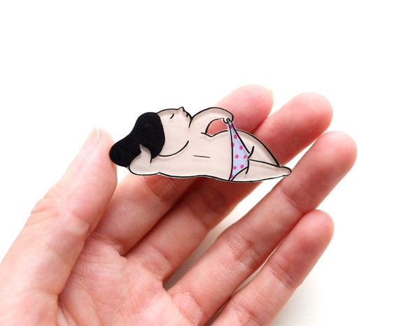 Brooch「パンツをひっぱる」 4枚目の画像