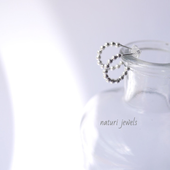 [Sphere] sv925 kyuu PierceⅡ（2個） 第5張的照片