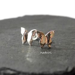 【papillon】sv925 butterfly pierce (2pcs) 1枚目の画像