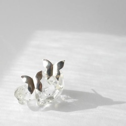 【papillon】sv925 butterfly pierce (2pcs) 4枚目の画像