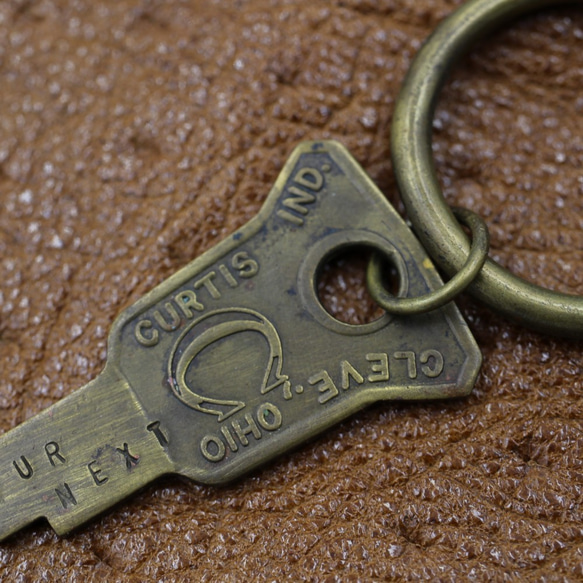 復古鑰匙和英國硬幣鑰匙圈 第5張的照片