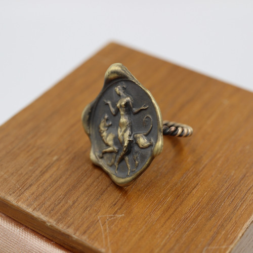 貴婦人の午後｜封蝋｜真鍮｜ツイストリング｜シーリングスタンプ