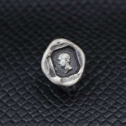 銀色封蠟戒指 | 北歐古董 | 銀戒指 | 封蠟 | 封印章 | 獨特 | 高貴 | 優雅 | 優雅 | 獨一無二 | 扭紋 第1張的照片
