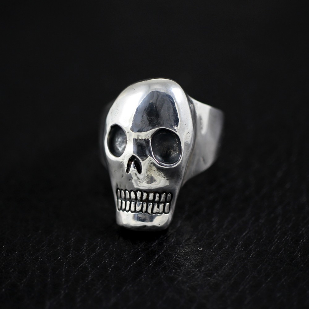 私が思う理想的なドクロリング｜シルバー｜Made to Order｜ロストワックス｜造形｜ストリート