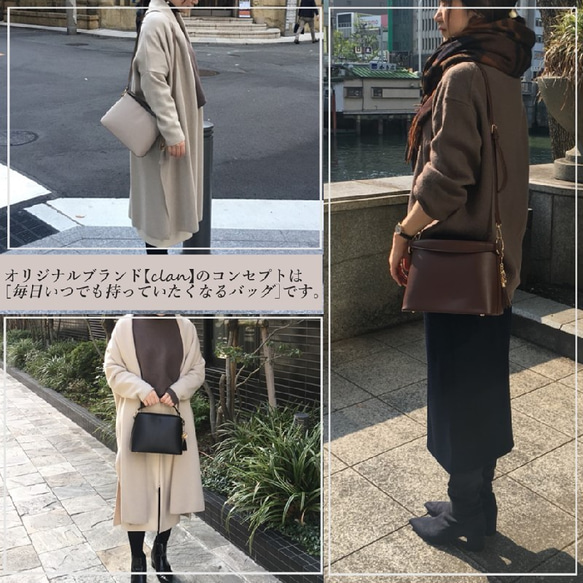 [僅黑色] 簡易 2WAY SHOULDER 第2張的照片