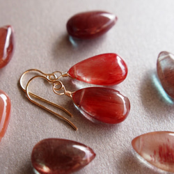 アンデシン✴︎14kgfピアス＆ペントップP279 アンデシン✴︎14kgfピアス＆ペントップP279 アンデシン✴︎14kgf