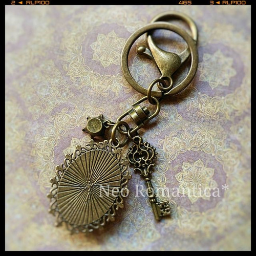 可愛い女の子＊林檎＊レトロキーホルダー その他雑貨 Neo Romantica  