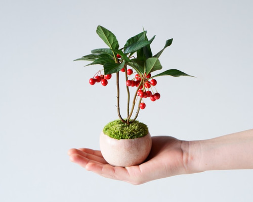 ヤマグチコウジ作　花器及びオーナメント 川合 牧人 / 一輪挿し /raster03_ichi01 / 口径約 φ1cm / 花瓶