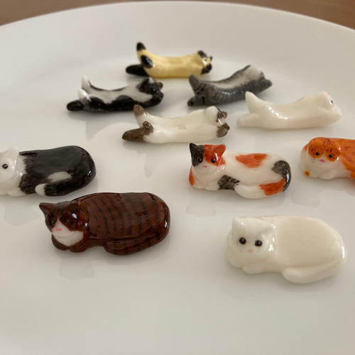 猫の箸置き☆受注生産 箸・箸置き shimeji.cat 通販 11148050