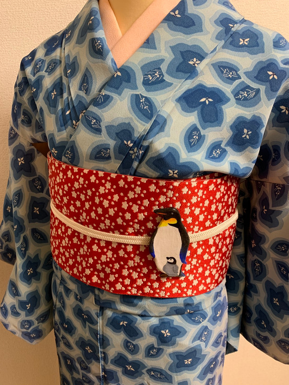 大きな帯留め☆オーブン陶芸☆オーダーメイド☆送料無料 帯留め